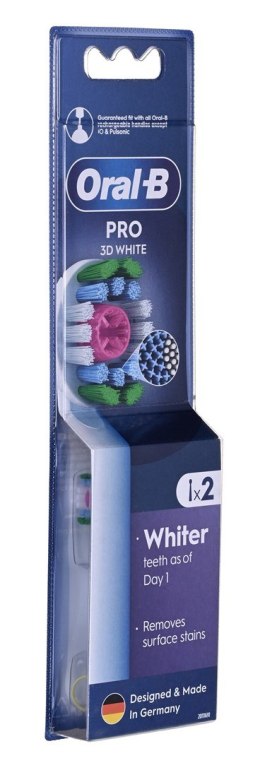 Braun Końcówki Oral-B EB18-2 pRX 3D White 2 szt. Braun