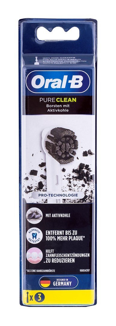 Braun końcówki Oral-B PureClean Activated Carbon Braun Braun końcówki Oral-B PureClean Activated Carbon Braun