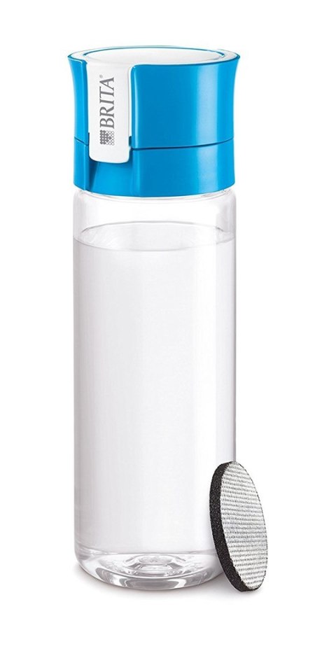 Butelka filtrująca Brita Fill&Go niebieska + 4 filtry MicroDisc BRITA Butelka filtrująca Brita Fill&Go niebieska + 4 filtry MicroDisc BRITA