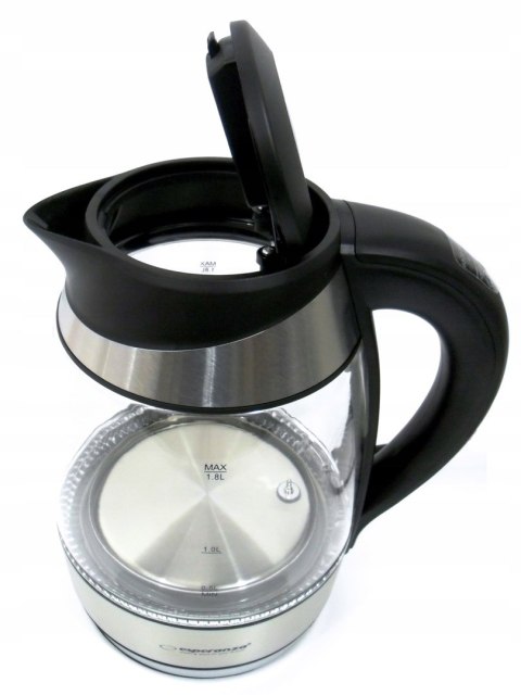 Czajnik elektryczny Esperanza SEINE EKK026 (2200W 1.7l; kolor czarny) Esperanza Czajnik elektryczny Esperanza SEINE EKK026 (2200W 1.7l; kolor czarny) Esperanza