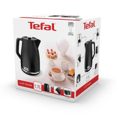 Czajnik elektryczny Tefal KO2508 (2400W 1.7l; kolor czarny) Tefal Czajnik elektryczny Tefal KO2508 (2400W 1.7l; kolor czarny) Tefal