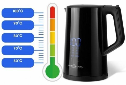 Czajnik elektryczny dotykowy PROFICOOK PC-WKS 1243 PROFICOOK Czajnik elektryczny dotykowy PROFICOOK PC-WKS 1243 PROFICOOK