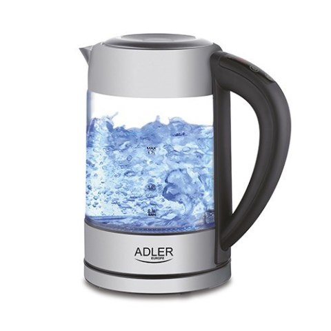 Czajnik elektryczny Adler AD 1247 (2200W 1.7l; kolor srebrny) Adler Czajnik elektryczny Adler AD 1247 (2200W 1.7l; kolor srebrny) Adler