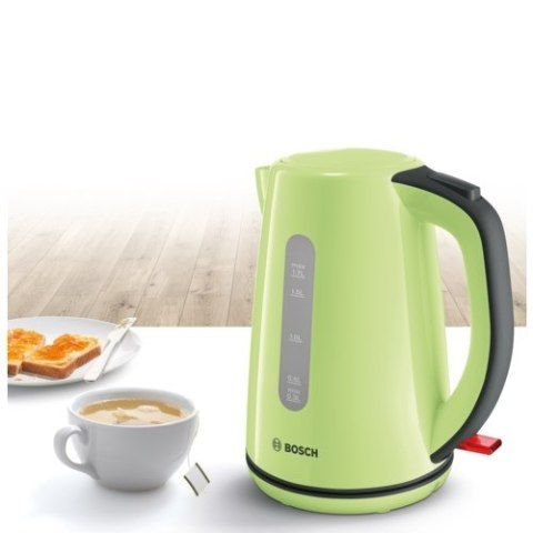 Czajnik elektryczny BOSCH TWK 7506 (2200W 1.7l; kolor jasnozielony) BOSCH Czajnik elektryczny BOSCH TWK 7506 (2200W 1.7l; kolor jasnozielony) BOSCH