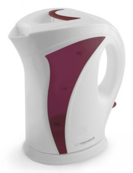 Czajnik elektryczny Esperanza Iguazu EKK018R (2200W 1.7l; kolor biały, kolor czerwony) Esperanza