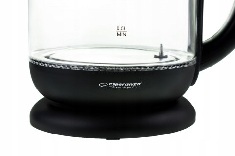 Czajnik elektryczny Esperanza LOIRE EKK027 (2200W 1.7l; kolor czarny) Esperanza Czajnik elektryczny Esperanza LOIRE EKK027 (2200W 1.7l; kolor czarny) Esperanza