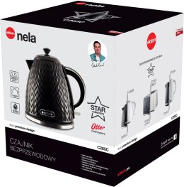 ELDOM CZAJNIK NELA,POJ.1,7 L,MOC 2000 W,CZARNY C26 ELDOM