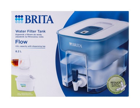 Dystrybutor wody Brita Flow+1 wkład filtrujący Maxtra Pro (8,2l) BRITA Dystrybutor wody Brita Flow+1 wkład filtrujący Maxtra Pro (8,2l) BRITA