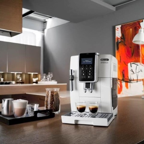 Ekspres ciśnieniowy DeLonghi ECAM 350.35.W (1450W; kolor biały) DeLonghi Ekspres ciśnieniowy DeLonghi ECAM 350.35.W (1450W; kolor biały) DeLonghi