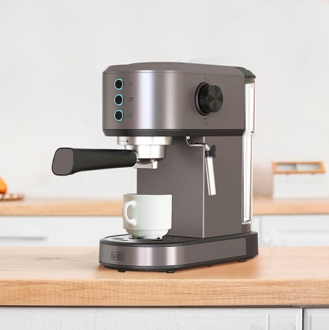 Kolbowy ekspres do kawy Black+Decker BXCO1350E BLACK+DECKER Kolbowy ekspres do kawy Black+Decker BXCO1350E BLACK+DECKER