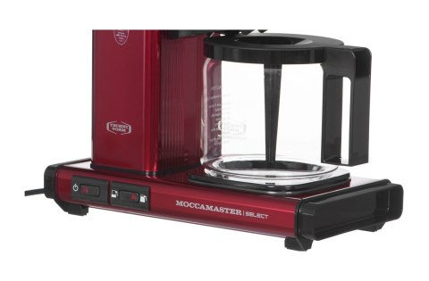 Moccamaster KBG Select metallic red ekspres przelew MOCCAMASTER Moccamaster KBG Select metallic red ekspres przelew MOCCAMASTER
