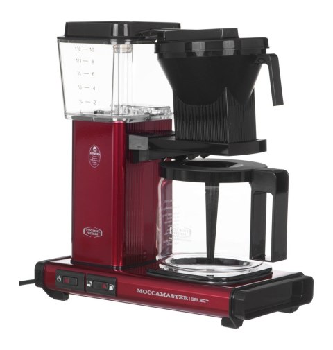 Moccamaster KBG Select metallic red ekspres przelew MOCCAMASTER Moccamaster KBG Select metallic red ekspres przelew MOCCAMASTER