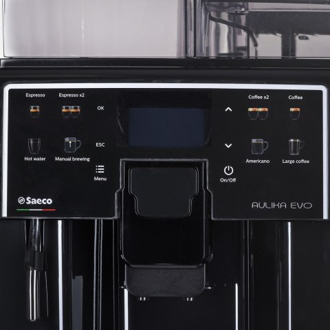 Ekspres automatyczny Aulika EVO OFFICE BLACK SAECO (WYPRZEDAŻ) SAECO Ekspres automatyczny Aulika EVO OFFICE BLACK SAECO (WYPRZEDAŻ) SAECO