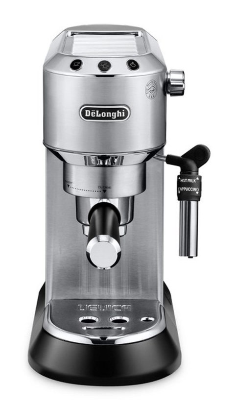 Ekspres kolbowy DeLonghi Dedica Style EC 685.M (1350W; kolor srebrny) (WYPRZEDAŻ) DeLonghi