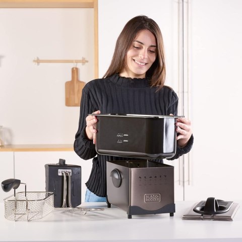 Frytownica Black+Decker BXDF2100E BLACK+DECKER Frytownica Black+Decker BXDF2100E BLACK+DECKER
