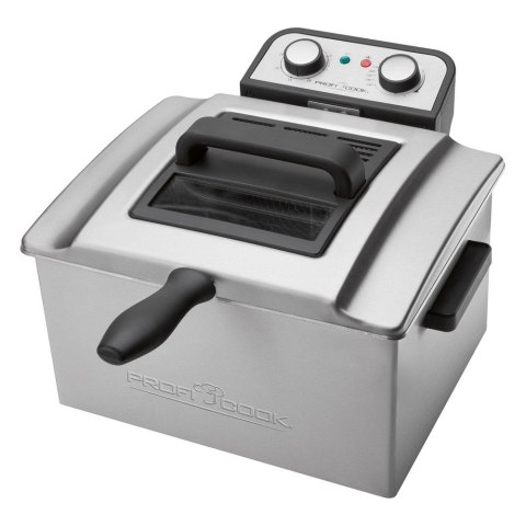 Frytownica Clatronic PC-FR 1038 (4 l; 2,0 kg; 3000W; srebrny) Clatronic Frytownica Clatronic PC-FR 1038 (4 l; 2,0 kg; 3000W; srebrny) Clatronic