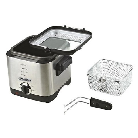 Frytownica MESKO MS 4910 (1,5 l; 0,5 kg; 900W; kolor srebrny) MESKO Frytownica MESKO MS 4910 (1,5 l; 0,5 kg; 900W; kolor srebrny) MESKO
