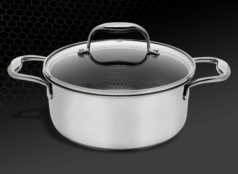 Garnek z pokrywką Kohersen Black Cube 20cm KOHERSEN Garnek z pokrywką Kohersen Black Cube 20cm KOHERSEN