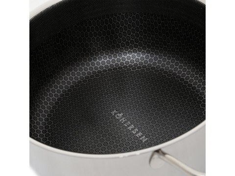 Garnek z pokrywką Kohersen Black Cube 24cm KOHERSEN Garnek z pokrywką Kohersen Black Cube 24cm KOHERSEN
