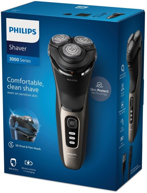 Golarka PHILIPS series 3000 S3242/12 Philips Golarka PHILIPS series 3000 S3242/12 Philips