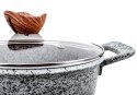 PROMIS Komplet Garnków Granitowych 8 el. Indukcja/Gaz PROMIS