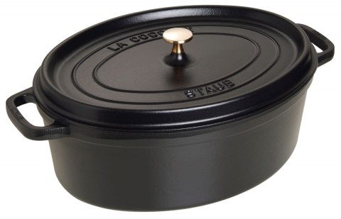 STAUB Garnek żeliwny owalny 4,2l czarny ZWILLING STAUB Garnek żeliwny owalny 4,2l czarny ZWILLING