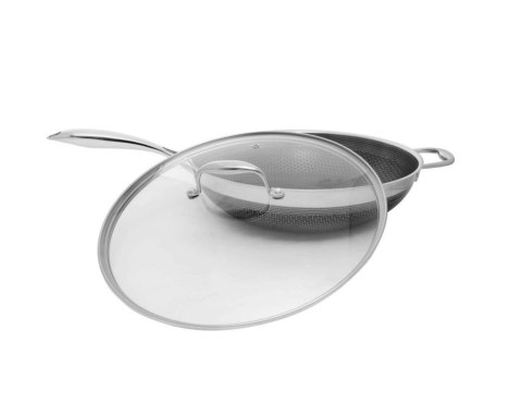 Wok z powłoką DIAMOND Kohersen Black Cube z pokrywką (32 cm ; 5,1l) KOHERSEN Wok z powłoką DIAMOND Kohersen Black Cube z pokrywką (32 cm ; 5,1l) KOHERSEN