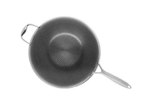 Wok z powłoką DIAMOND Kohersen Black Cube z pokrywką (32 cm ; 5,1l) KOHERSEN Wok z powłoką DIAMOND Kohersen Black Cube z pokrywką (32 cm ; 5,1l) KOHERSEN