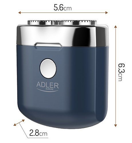 Golarka podróżna USB ADLER AD 2937 Adler Golarka podróżna USB ADLER AD 2937 Adler