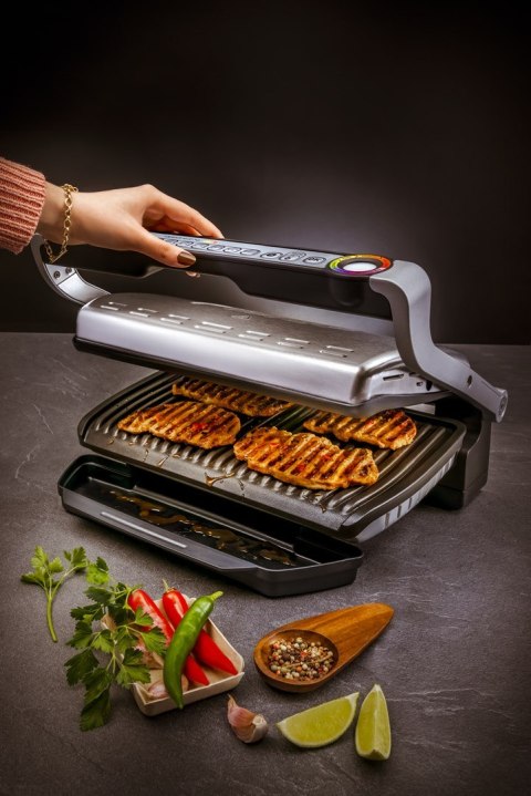 Grill elektryczny TEFAL GC 724D Optigrill+ XL (WYPRZEDAŻ) Tefal Grill elektryczny TEFAL GC 724D Optigrill+ XL (WYPRZEDAŻ) Tefal
