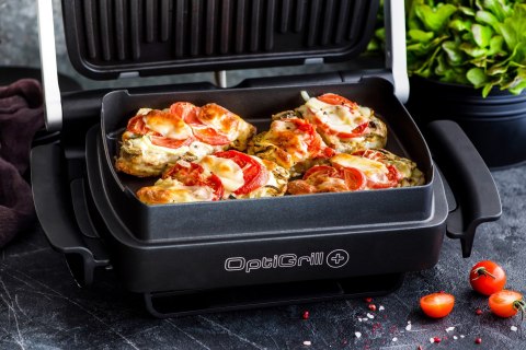 Grill elektryczny TEFAL GC 724D Optigrill+ XL (WYPRZEDAŻ) Tefal Grill elektryczny TEFAL GC 724D Optigrill+ XL (WYPRZEDAŻ) Tefal