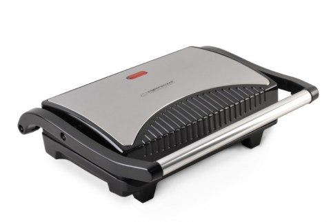Grill elektryczny stołowy Esperanza Taleggio EKG006 (stołowy-zamknięty; 750W; kolor inox) Esperanza