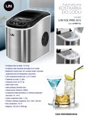 Kostkarka do lodu LIN ICE PRO-S12 srebrna LIN