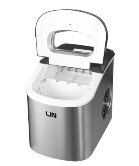 Kostkarka do lodu LIN ICE PRO-S12 srebrna LIN Kostkarka do lodu LIN ICE PRO-S12 srebrna LIN