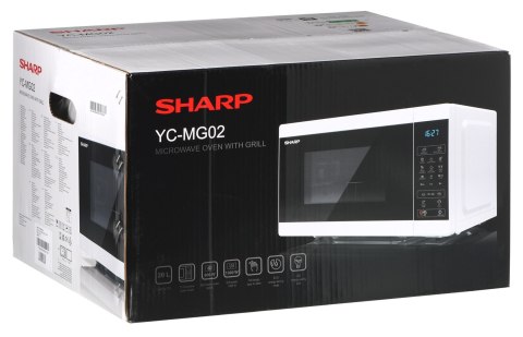 Kuchenka mikrofalowa SHARP YC-MG02EW SHARP Kuchenka mikrofalowa SHARP YC-MG02EW SHARP
