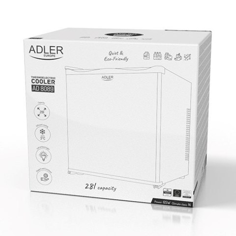 Chłodziarka termoelektryczna ADLER AD 8089 Adler Chłodziarka termoelektryczna ADLER AD 8089 Adler