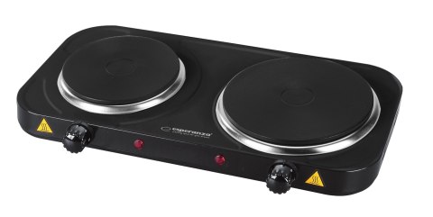 ESPERANZA KUCHENKA ELEKTRYCZNA YELLOWSTONE 1500W + 1000W CZARNA EKH014K Esperanza ESPERANZA KUCHENKA ELEKTRYCZNA YELLOWSTONE 1500W + 1000W CZARNA EKH014K Esperanza