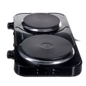 ESPERANZA KUCHENKA ELEKTRYCZNA YELLOWSTONE 1500W + 1000W CZARNA EKH014K Esperanza