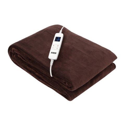 Koc elektryczny Noveen EB655 Brown super miękki 180x130cm N'OVEEN Koc elektryczny Noveen EB655 Brown super miękki 180x130cm N'OVEEN