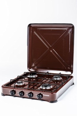 Kuchenka gazowa nastawna 4-palnikowa Ravanson K-04BR (brązowy) (WYPRZEDAŻ) Ravanson