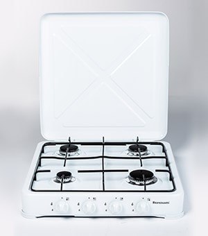 Kuchenka gazowa nastawna 4-palnikowa Ravanson K-04T (biały) Ravanson Kuchenka gazowa nastawna 4-palnikowa Ravanson K-04T (biały) Ravanson