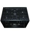 Kuchnia gazowo-elektryczna Ravanson KWGE-K90 CHEF MODERN BLACK (Płyta gazowa; Piekarnik elektryczny; 900mm) Ravanson