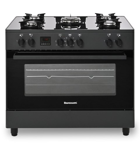 Kuchnia gazowo-elektryczna Ravanson KWGE-K90 GLASS black Ravanson Kuchnia gazowo-elektryczna Ravanson KWGE-K90 GLASS black Ravanson