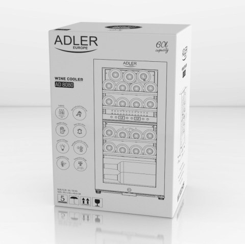 Lodówka na wino ADLER AD 8080 Adler Lodówka na wino ADLER AD 8080 Adler
