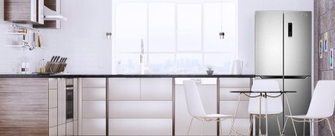 Chłodziarko-zamrażarka Multi Door MPM-434-SBF-04 inox MPM Chłodziarko-zamrażarka Multi Door MPM-434-SBF-04 inox MPM