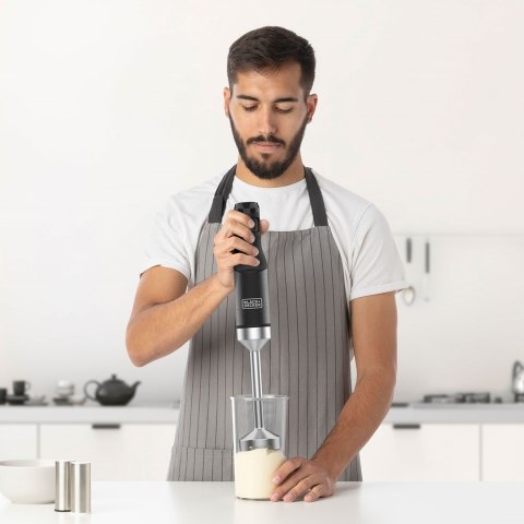 Blender ręczny Black+Decker BXHBA1501E BLACK+DECKER Blender ręczny Black+Decker BXHBA1501E BLACK+DECKER