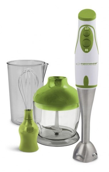 Blender ręczny Esperanza Crema EKM003G (450W; kolor zielony) Esperanza Blender ręczny Esperanza Crema EKM003G (450W; kolor zielony) Esperanza