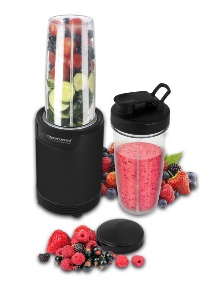 Blender smoothie Esperanza NUTRI SHOT EKM029 (700W; kolor czarny) Esperanza Blender smoothie Esperanza NUTRI SHOT EKM029 (700W; kolor czarny) Esperanza
