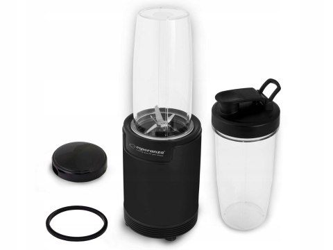 Blender smoothie Esperanza NUTRI SHOT EKM029 (700W; kolor czarny) Esperanza Blender smoothie Esperanza NUTRI SHOT EKM029 (700W; kolor czarny) Esperanza