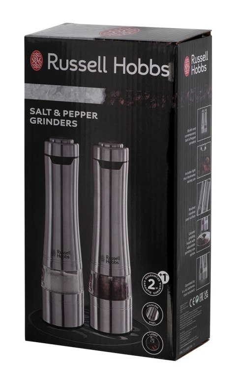 RUSSELL HOBBS ZESTAW MŁYNKÓW DO SOLI I PIEPRZU CLASSICS 23460-56 Russel Hobbs RUSSELL HOBBS ZESTAW MŁYNKÓW DO SOLI I PIEPRZU CLASSICS 23460-56 Russel Hobbs